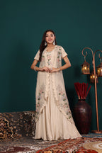 Ivory Blossom Jacket Set