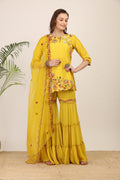 Aditi  Short Kurta Garara Set