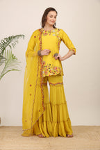Aditi  Short Kurta Garara Set