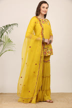 Aditi  Short Kurta Garara Set
