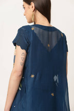 Indigo Blue Royal Cape Set