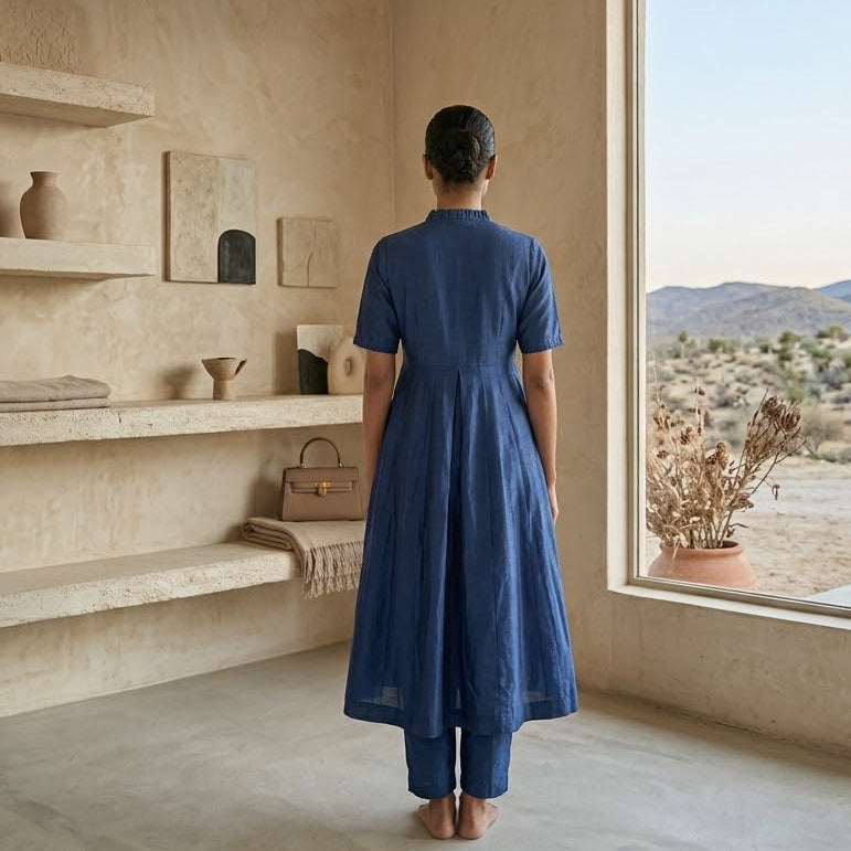 Indigo Tunic Set