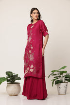Rani Bloom Organza Suit Set