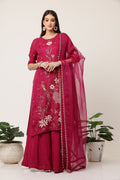 Rani Bloom Organza Suit Set